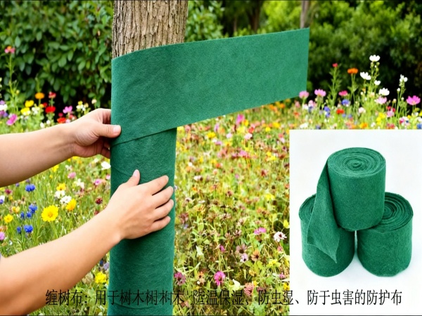 透气保温护树布